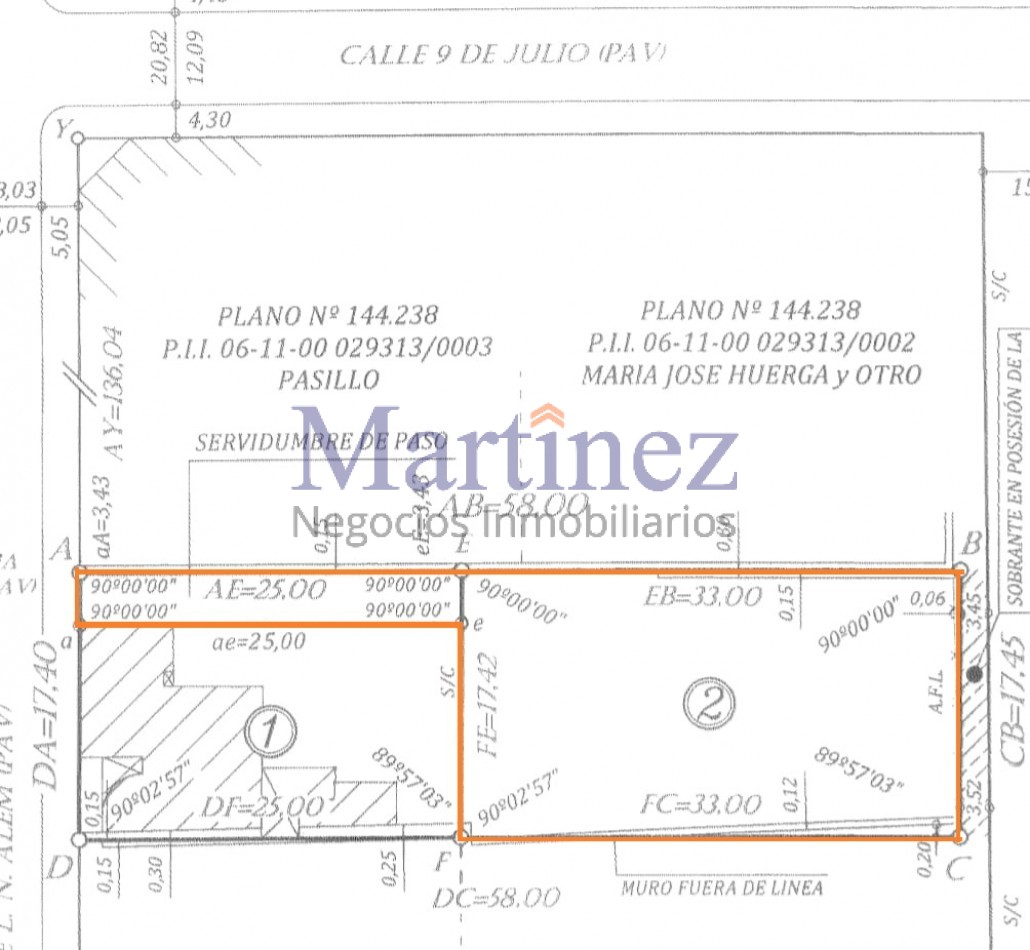 EN VENTA LOTE (INTERNO)