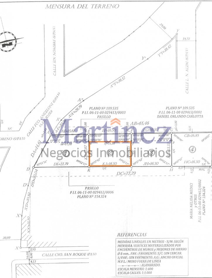 EN VENTA LOTE (interno) + GALPON (a terminar) 